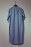 BASERANGE shirt dress SHOLDR striped blue